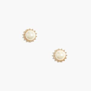 J. Crew Pearl Studded Earrings